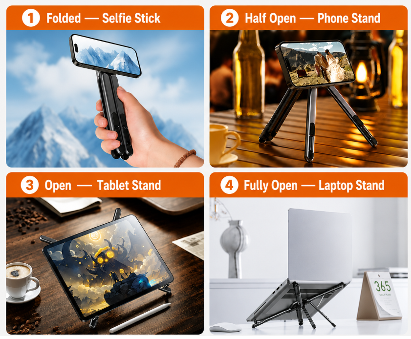 Magnetic Phone, Laptop & Tablet Holder